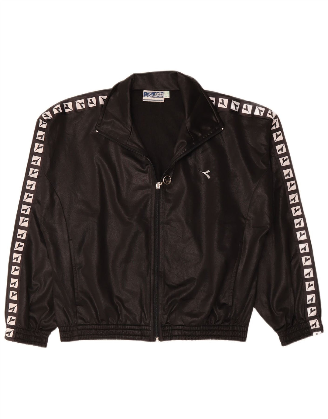 DIADORA Survêtement surdimensionné graphique pour femme UK 10 Small Noir