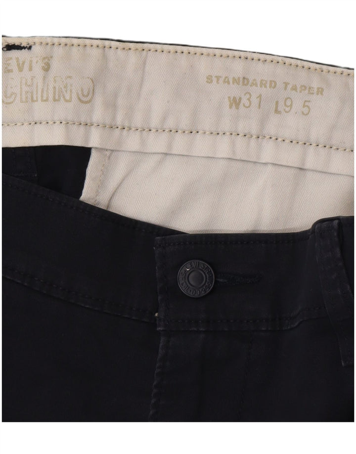Levi's Short Chino Standard W31 Homme Bleu Marine Moyen Coton