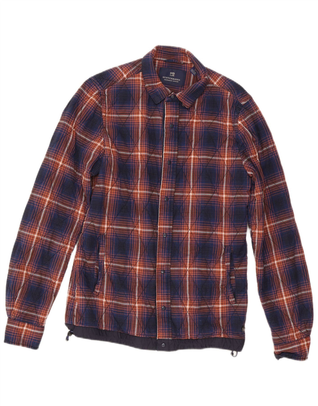 Scotch & Soda Chemise Lumberjack Flannel Homme Carreaux Multicolores Moyens