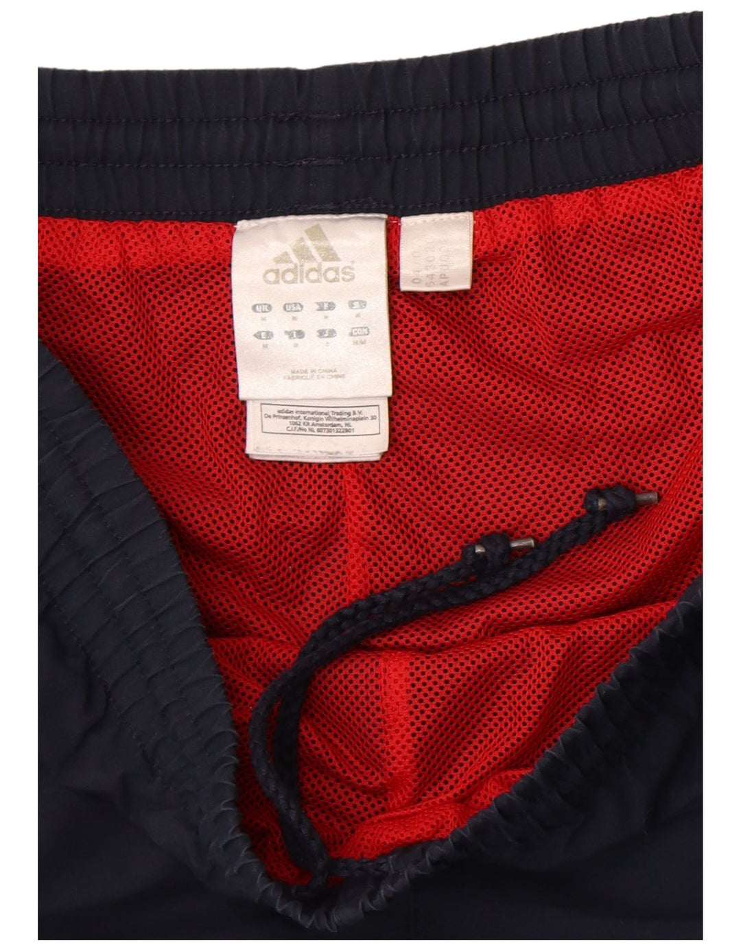 Adidas Pantalon de survêtement pour homme Bleu marine moyen Polyester