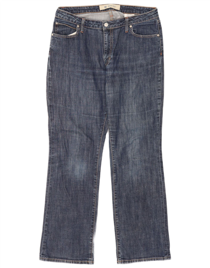 Gap Jean bootcut extensible pour femme US 12 Large W32 L29 Bleu Coton
