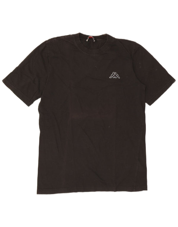 Kappa T-Shirt Homme Haut Large Noir Coton