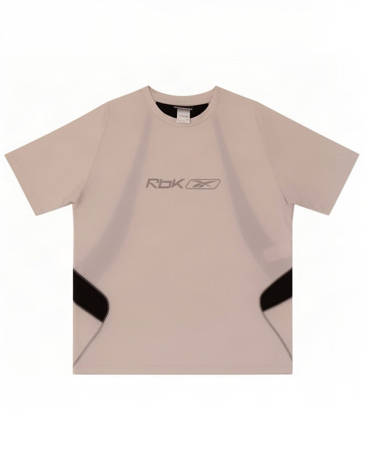 Reebok Tee-Shirt Graphic Homme Blanc Moyen Colourblock