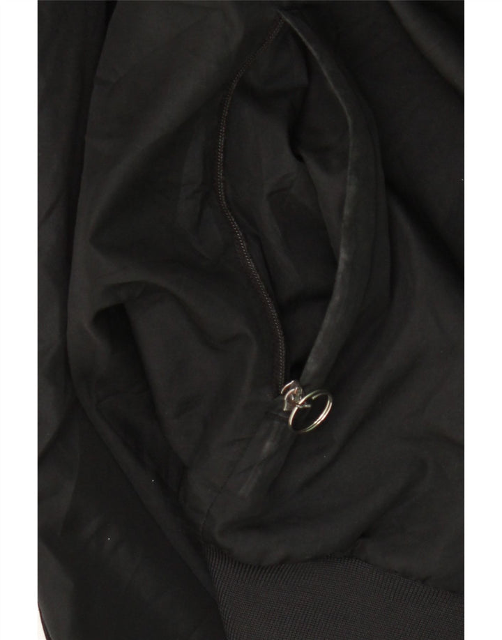 Kappa Veste de Survêtement Graphique Homme XL Noir Polyester
