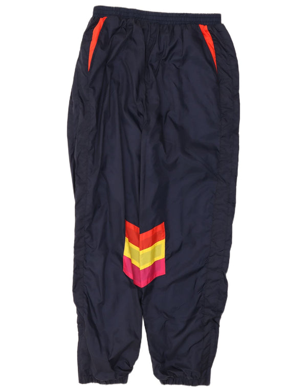 Pantalon de survêtement vintage pour homme Joggers Medium Navy Blue Colourblock