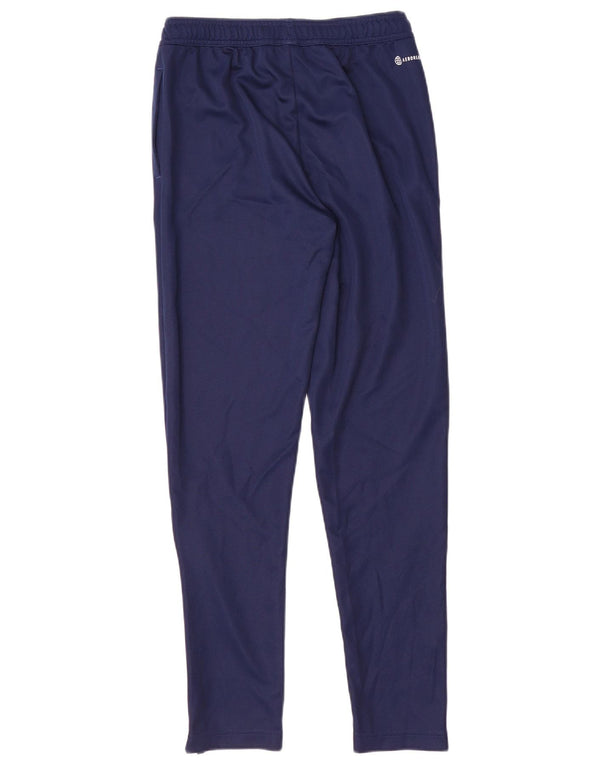 Pantalon de survêtement Adidas Garçon Aeroready 13-14 ans Bleu marine Polyester