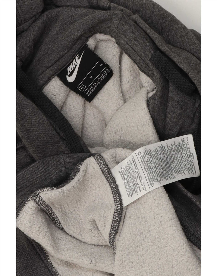 Nike Pull à capuche en coton moucheté gris moyen pour homme