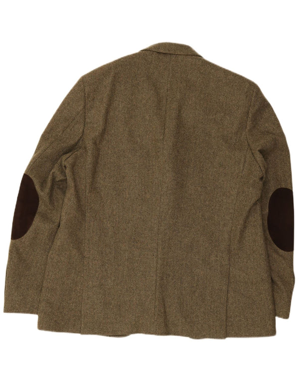 Polo Ralph Lauren Veste blazer à 3 boutons pour homme EU 56 2XL Vert à chevrons
