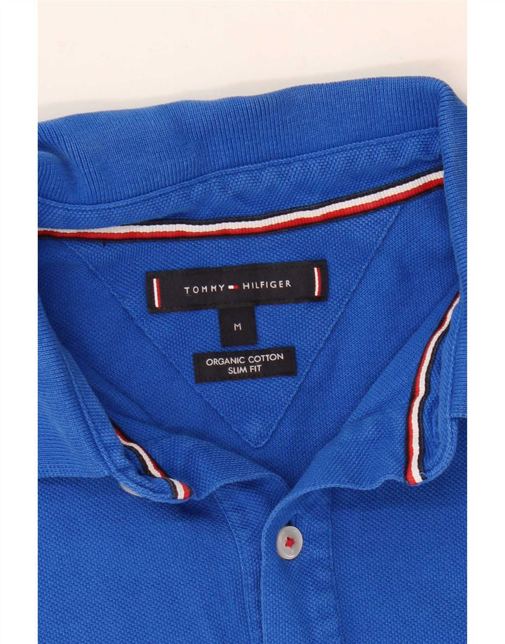 Tommy Hilfiger Polo Slim Fit Homme Bleu Moyen Rayé