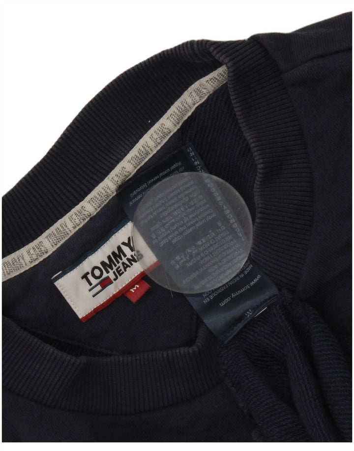 Tommy Hilfiger Sweat-Shirt Graphique Homme Bleu Marine Moyen Colorblock