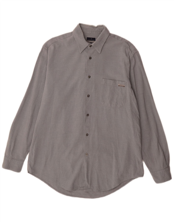 Trussardi Chemise Homme Large Gris Classique