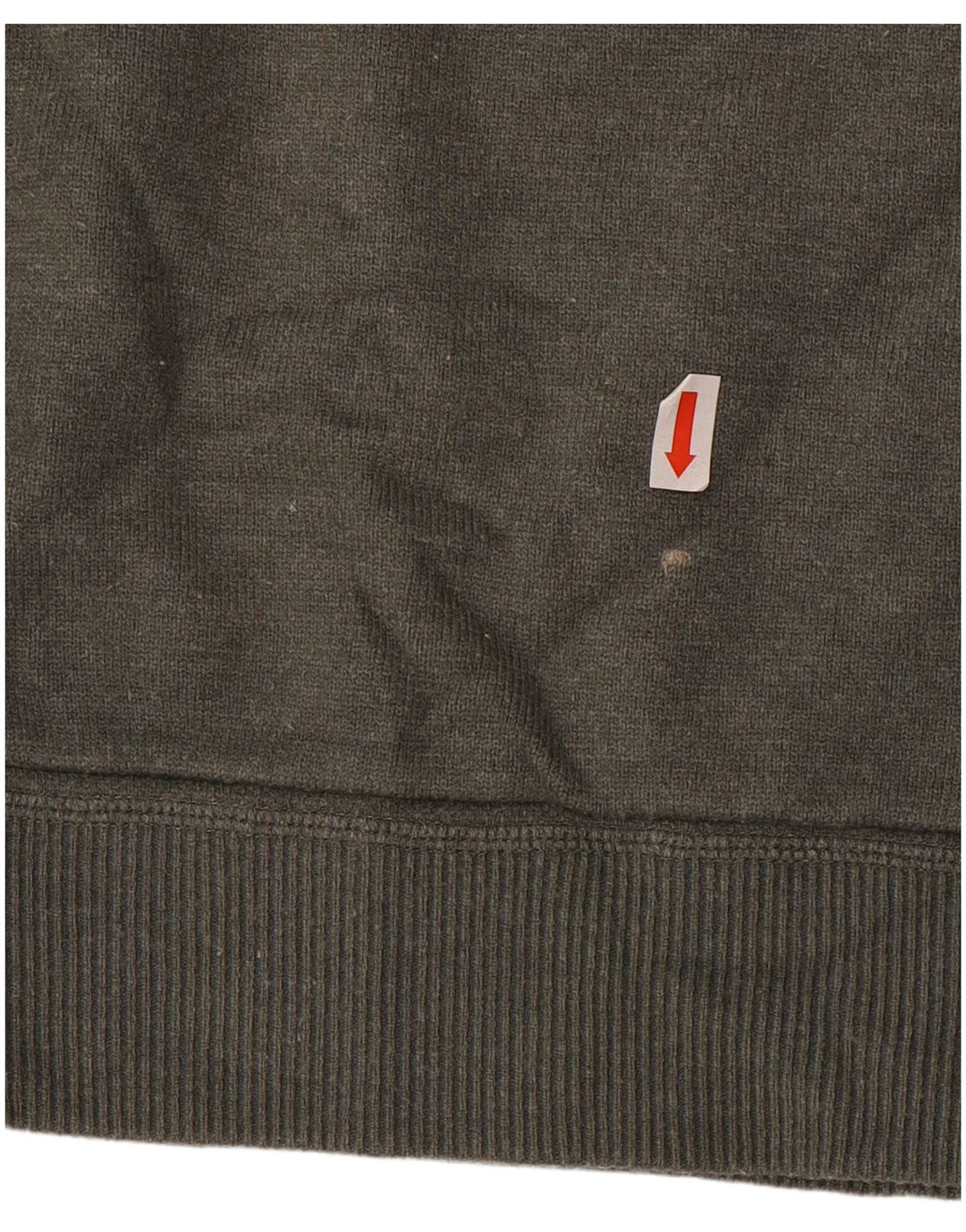 MASSIMO DUTTI Pull Col Zippé Homme XL Gris Viscose
