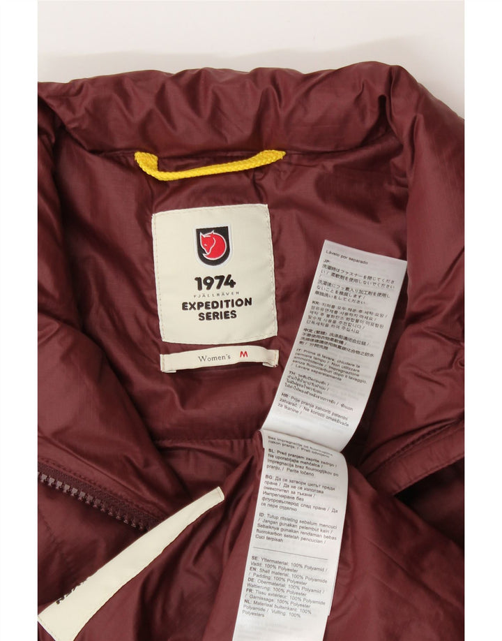 Fjall Raven Veste rembourrée pour femme UK 14 Medium Bordeaux Polyamide