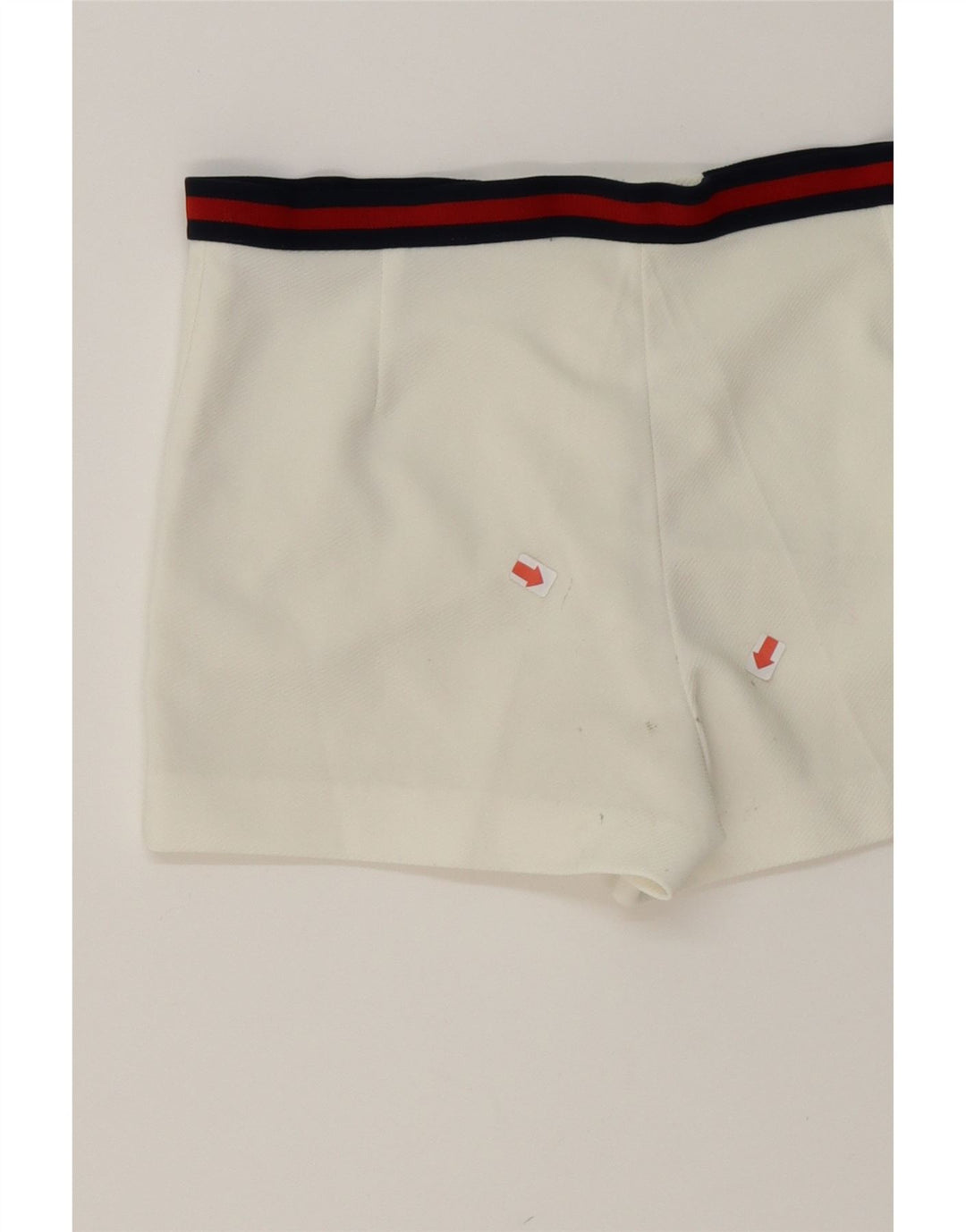 VINTAGE Womens Chino Shorts W32 Large  White Vintage Vintage and Second-Hand Vintage from Messina Hembry 