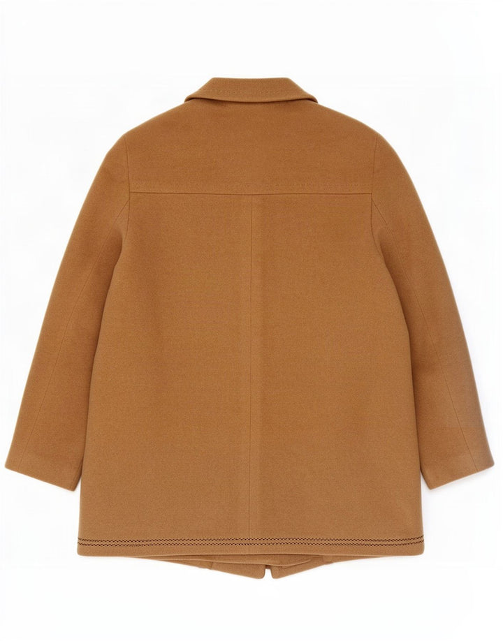 Blarney Woollen Mills Manteau pour femme UK 16 Grande laine beige