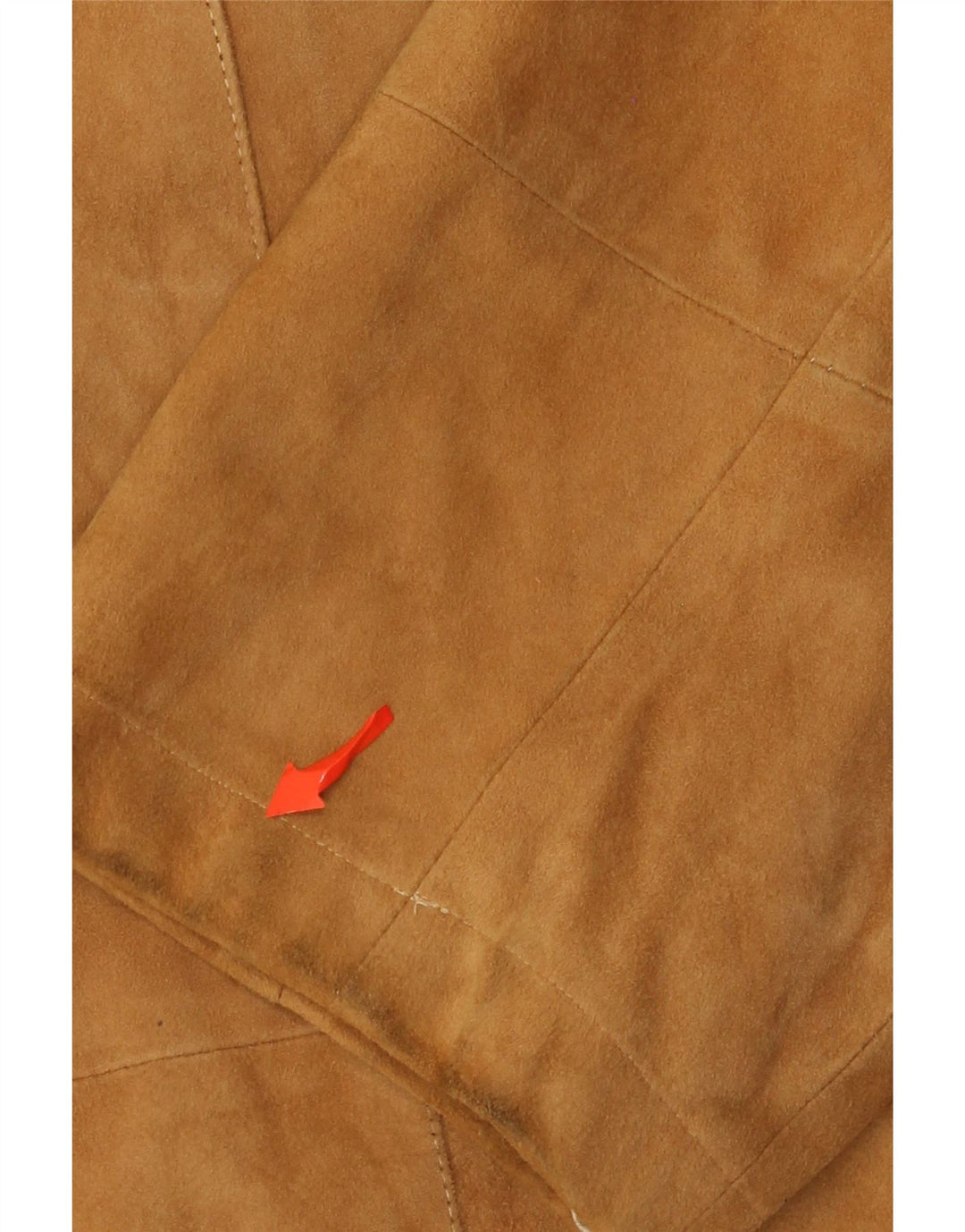 veste en daim homme vintage EU 54 2XL Cuir Beige