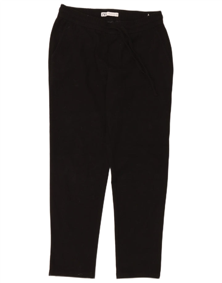 Zara Pantalon Chino Fuselé Homme Moyen W31 L29 Noir Polyester