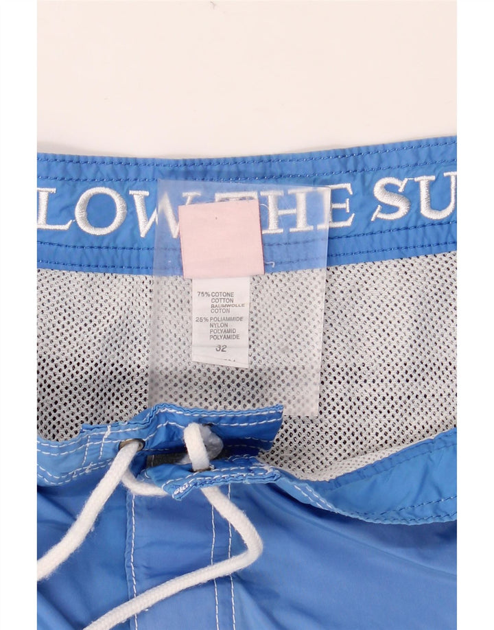 SUNDEK Short de Bain Homme Bleu Moyen Colorblock Coton