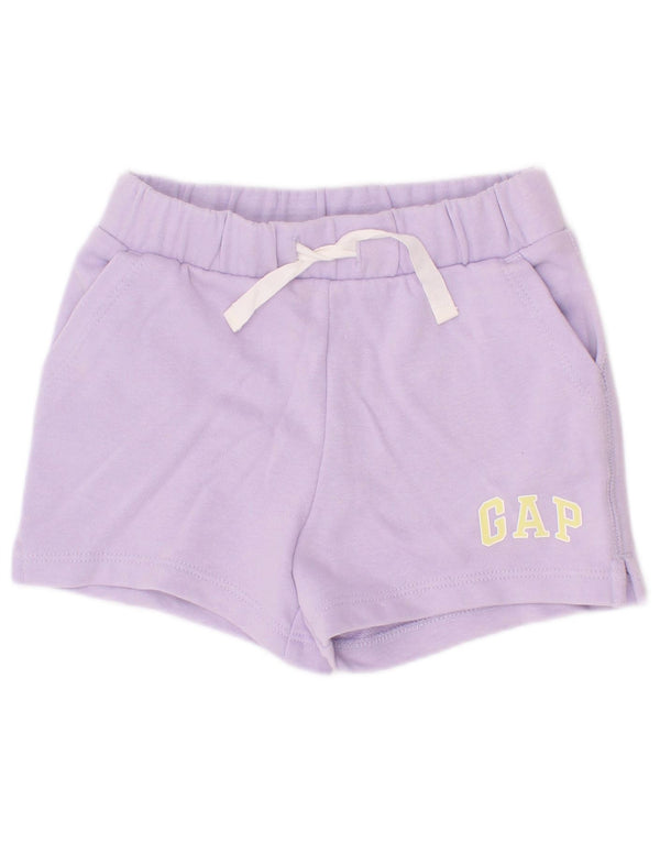 Gap Short de sport graphique pour bébé fille 18-24 mois Violet Coton