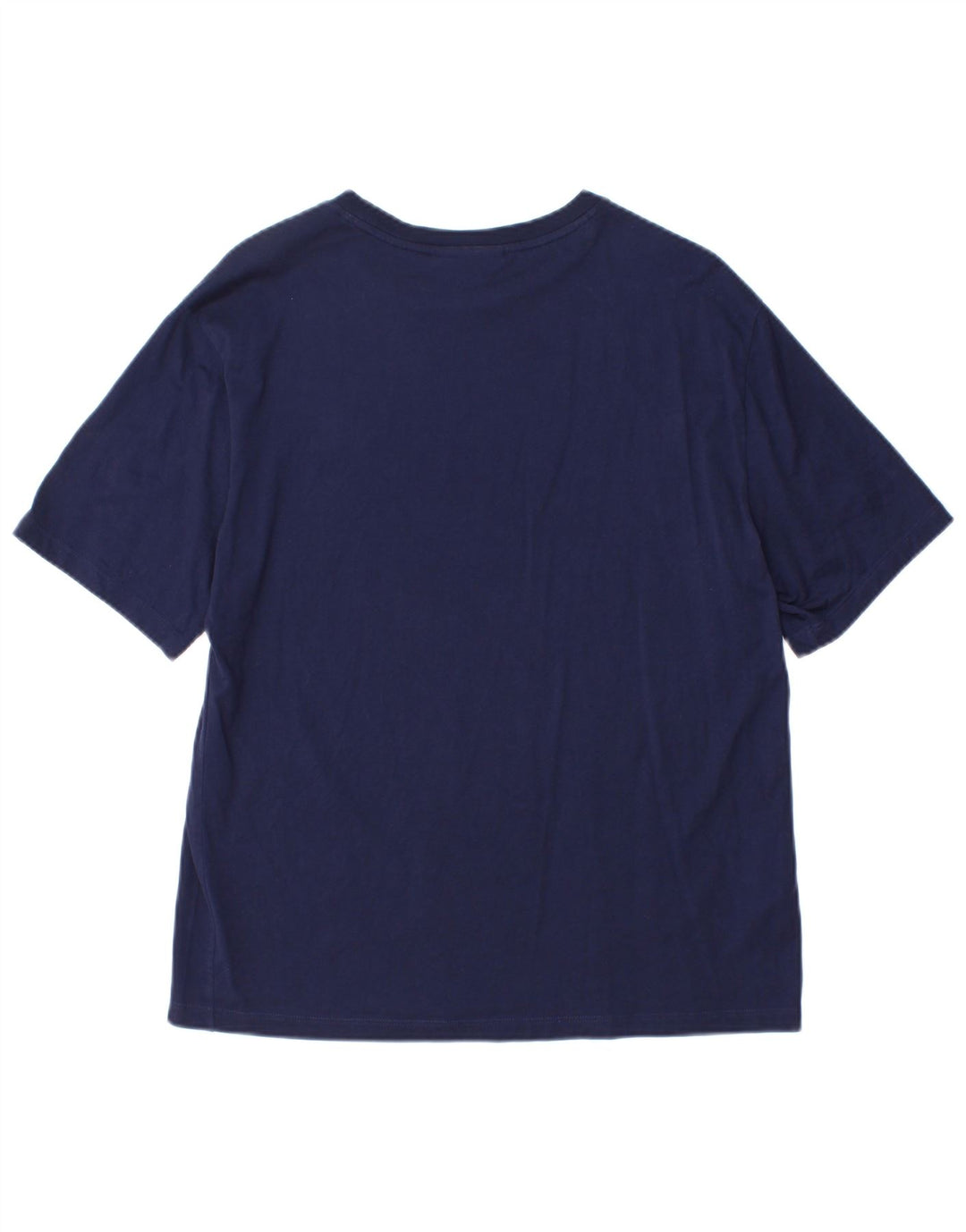 Lacoste T-Shirt Femme Top Taille 38 Coton Bleu Marine Moyen