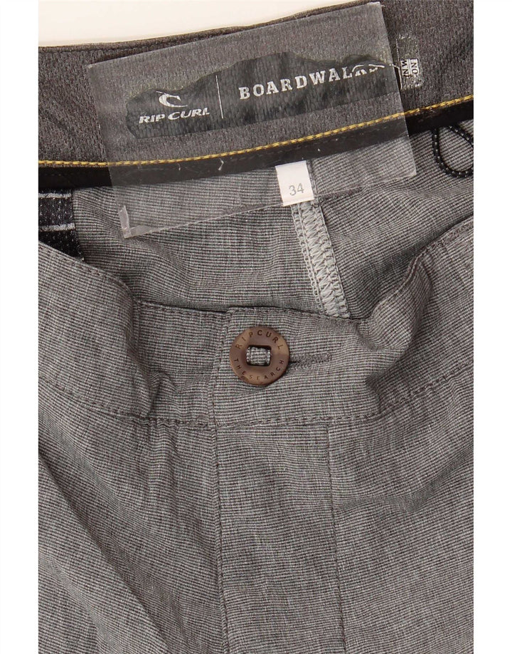 Rip Curl Short Chino Homme W34 Large Gris Moucheté