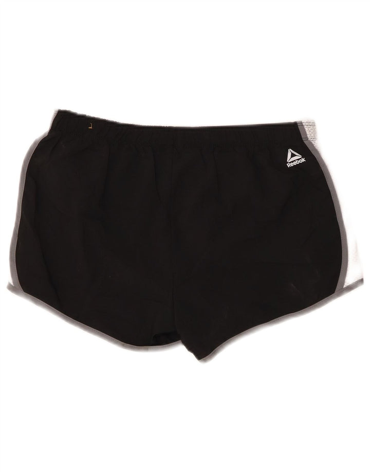 REEBOK Short de Sport Graphique Homme Petit Noir Colourblock