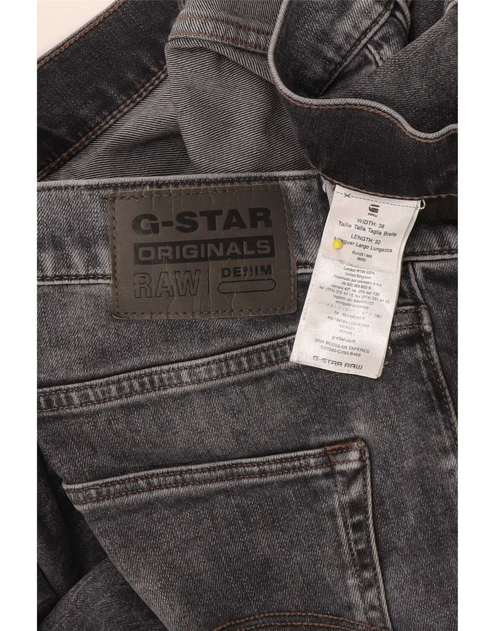 G-Star Jean Regular Tapered Homme W38 L32 Gris Coton