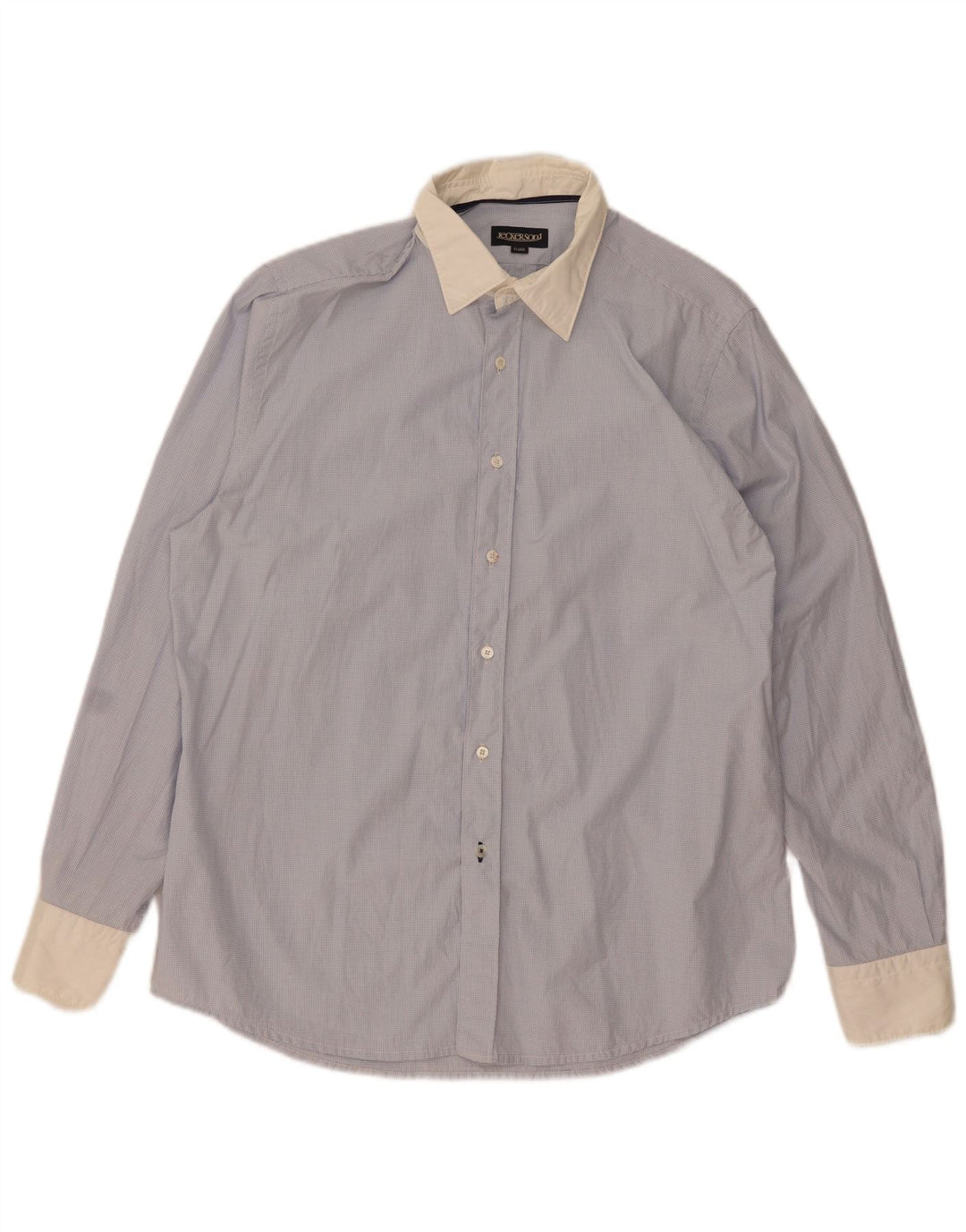 Jeckerson Chemise Homme XL Bleu Carreaux Coton