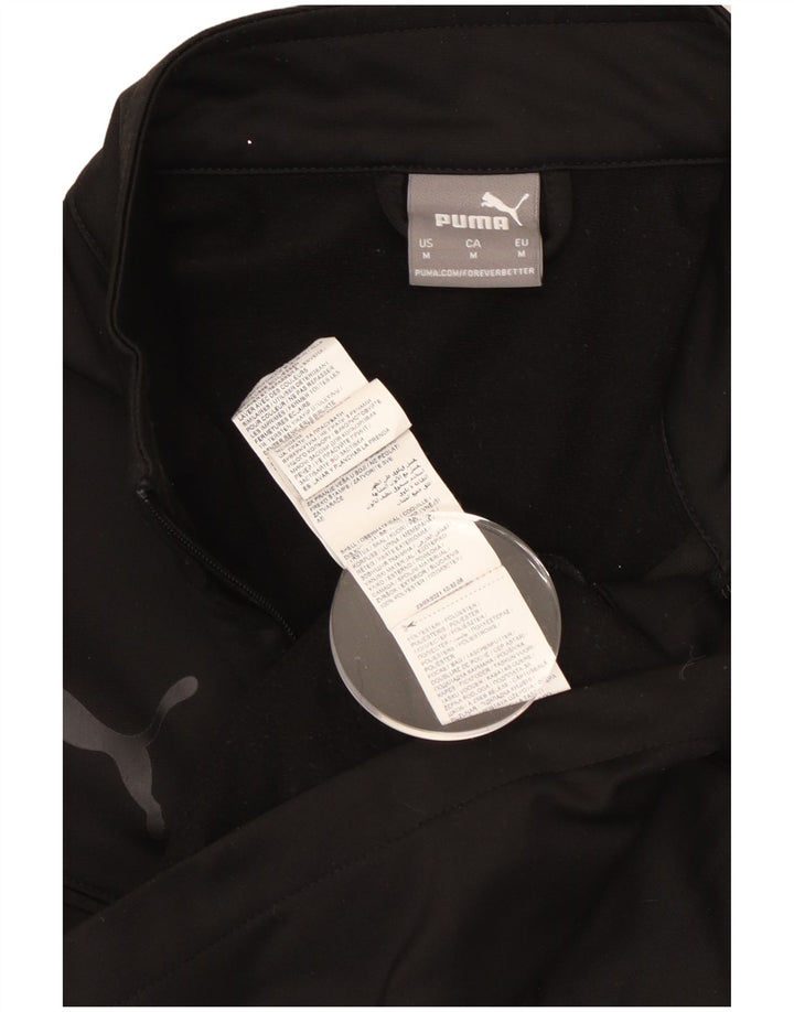 Puma Veste de Survêtement Homme Noir Moyen Polyester