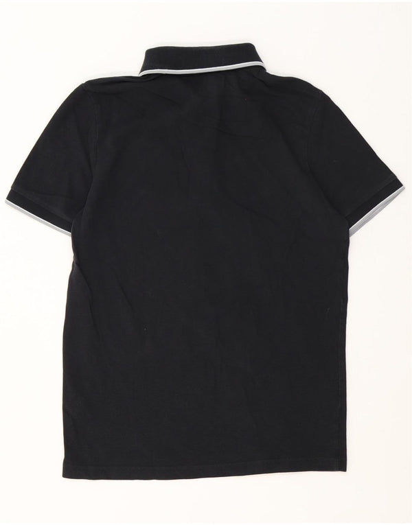 Kappa Polo Homme Noir Moyen Coton