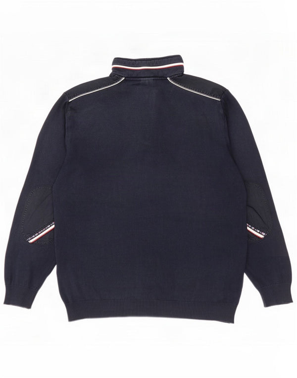 Paul & Shark Pull col zippé pour homme XL Bleu marine