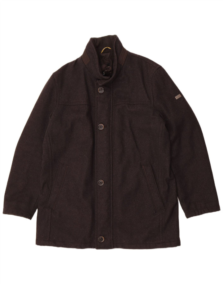 Pierre Cardin Caban Homme EU 52 XL Laine Grise