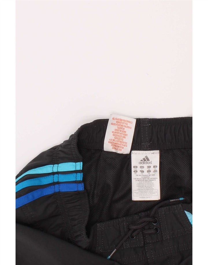 Short de bain Adidas garçon 13-14 ans gris polyester