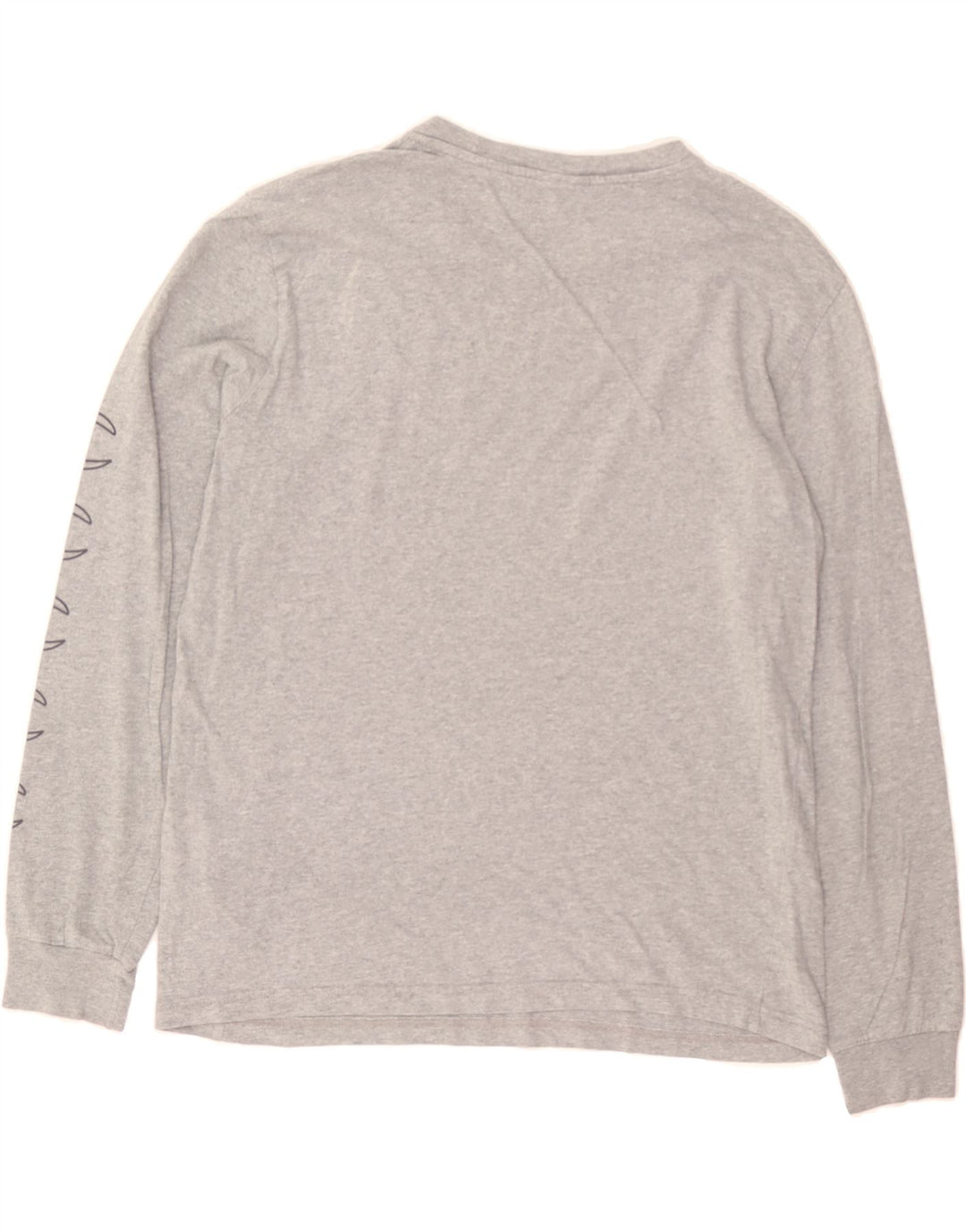 CHAMPION Womens Graphic Top Long Sleeve UK 16 Large Grey Cotton Vintage Champion and Second-Hand Champion from Messina Hembry 