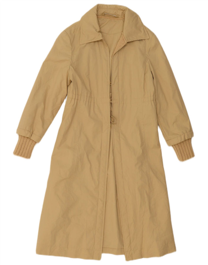 Pinko Trench Femme UK 12 Polyester Beige Moyen