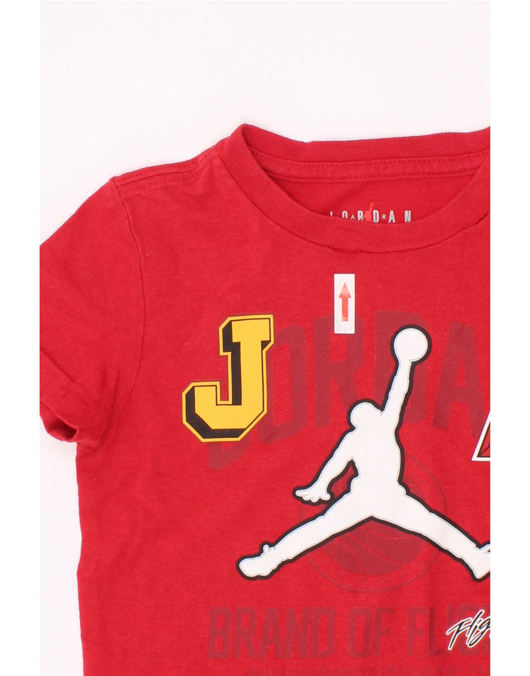 Jordan T-shirt graphique pour garçon 2-3 ans Rouge Coton