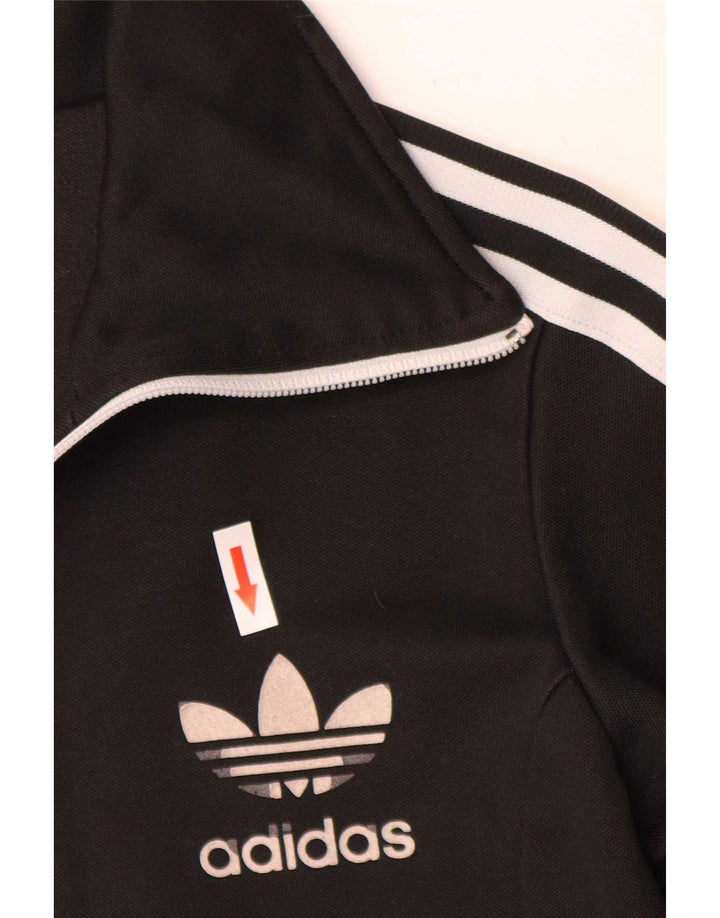 Adidas Veste de survêtement pour femme EU 34 XS Noir Coton