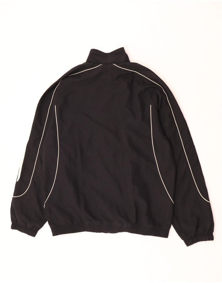 Adidas Veste de survêtement pour homme UK 42/44 Large Noir Polyester