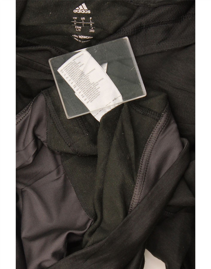 Adidas Climawarm Sweat à capuche pour homme Taille L Noir Polyester