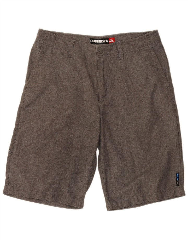 Quiksilver Short Chino Homme W33 Gris Moyen Polyester