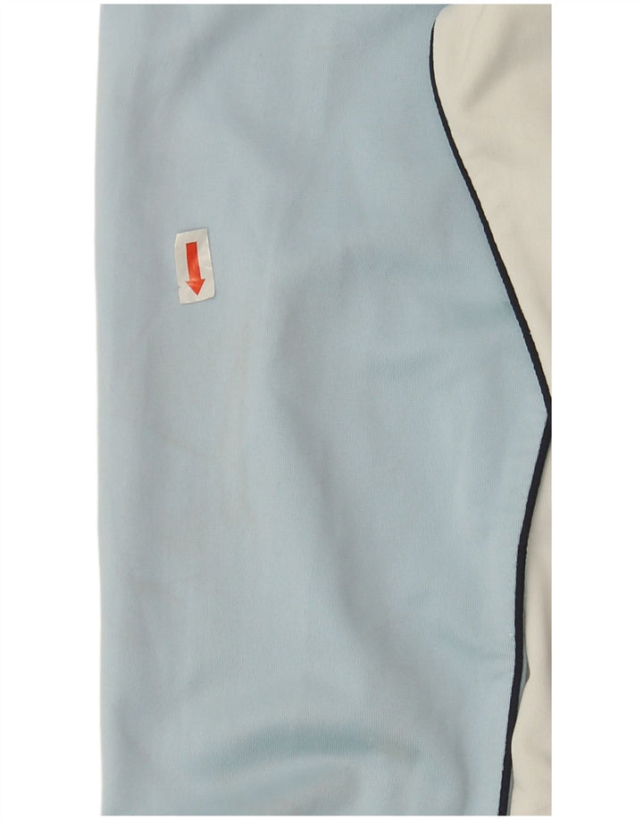 Champion Veste de survêtement pour femme UK 14 Large Bleu Colorblock Polyester
