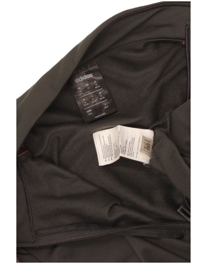 Adidas Veste de survêtement pour femme UK 12/14 Gris moyen Polyester