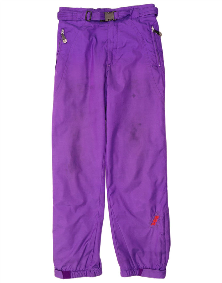 Pantalon de ski homme vintage Nylon violet moyen