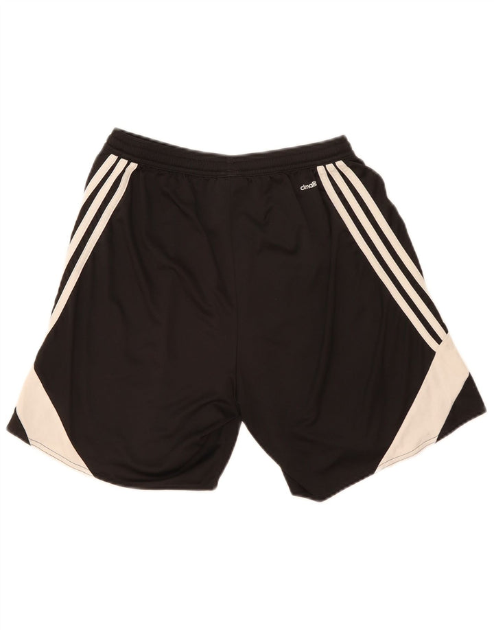 Adidas Short de sport Climalite Homme Noir Moyen Polyester Colorblock