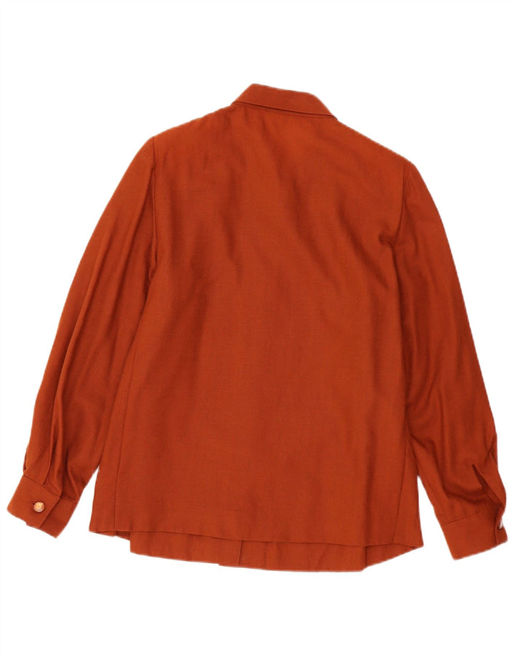 chemise femme vintage UK 16 Grand Marron