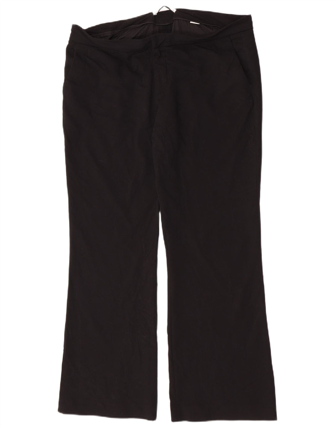 Zara Pantalon décontracté bootcut pour femme 2XL W38 L32 Noir