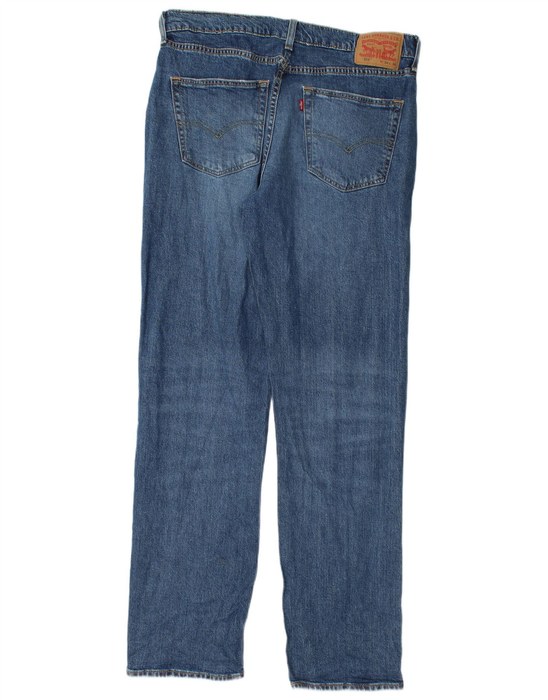 Levi's Jean Droit 514 Homme Bleu W34 L32 Coton