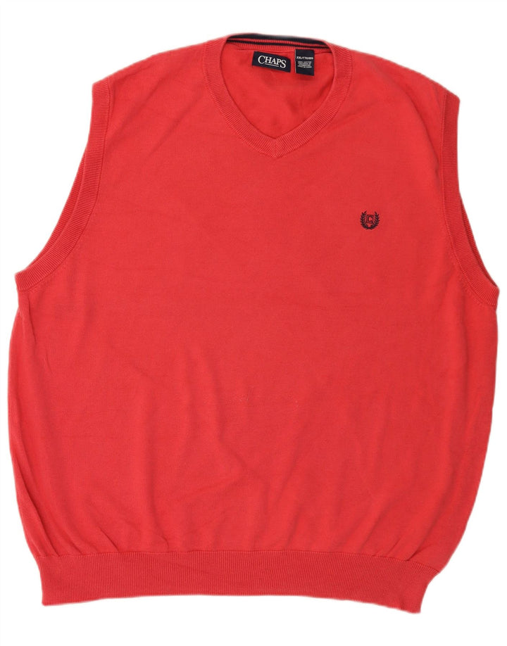 Chaps Débardeur Homme 2XL Rose Coton