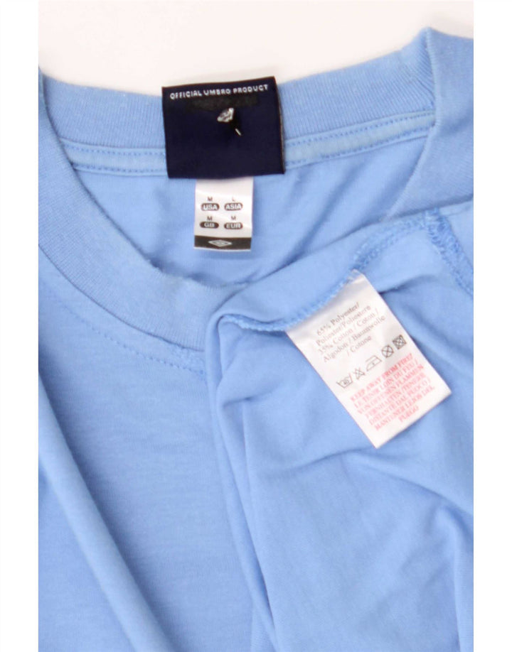 Umbro T-Shirt Homme Bleu Moyen Polyester