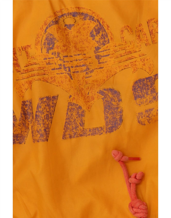 UNIFORM Veste de pluie coupe ample pour homme UK 38 Orange moyen